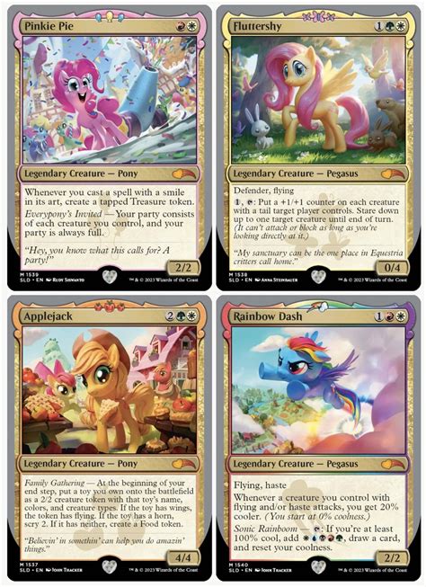 My lihtle pony magic cards